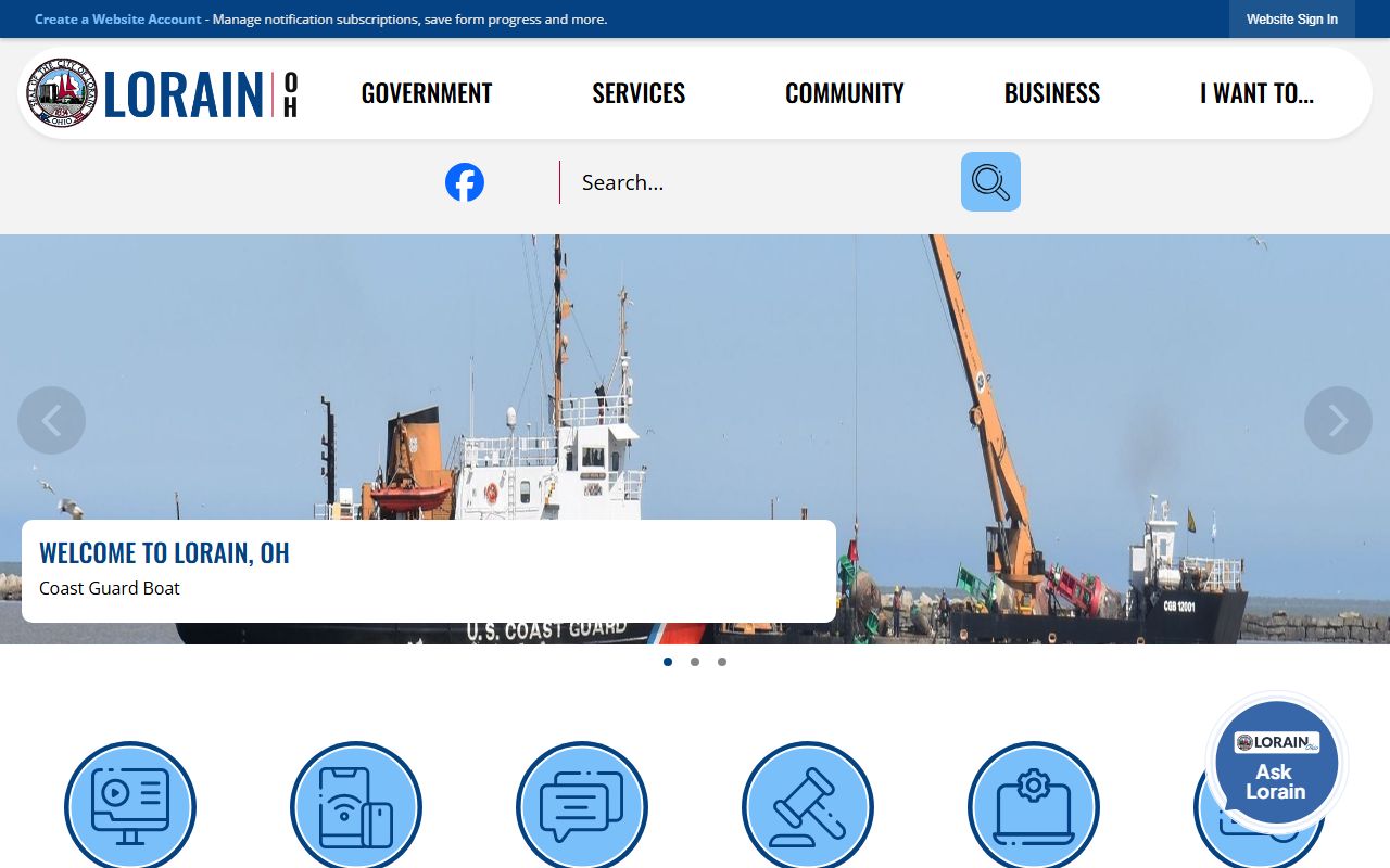 Lorain city website for traffic ticket information