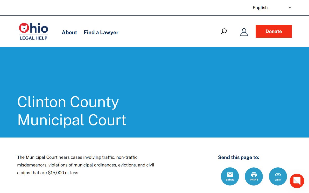Clinton County traffic ticket records legal help information