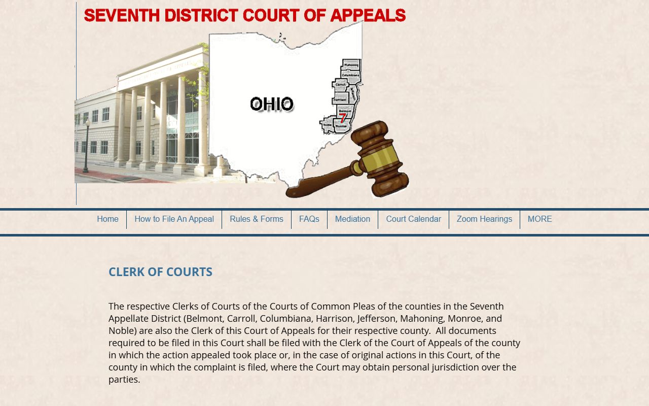 Jefferson County traffic ticket records Seventh District Court of Appeals